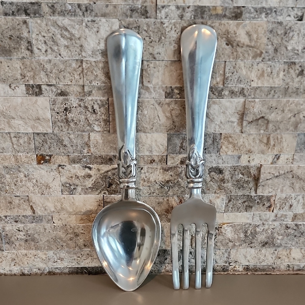 Home Goods Spoon & Fork  Metal Wall Decor